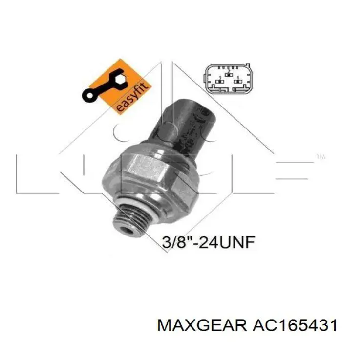 Датчик абсолютного давления кондиционера AC165431 Maxgear