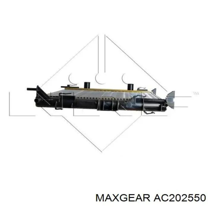 Радиатор охлаждения двигателя Maxgear AC202550 цена, от 54.31 USD
