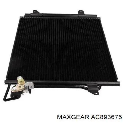 Радиатор кондиционера AC893675 Maxgear