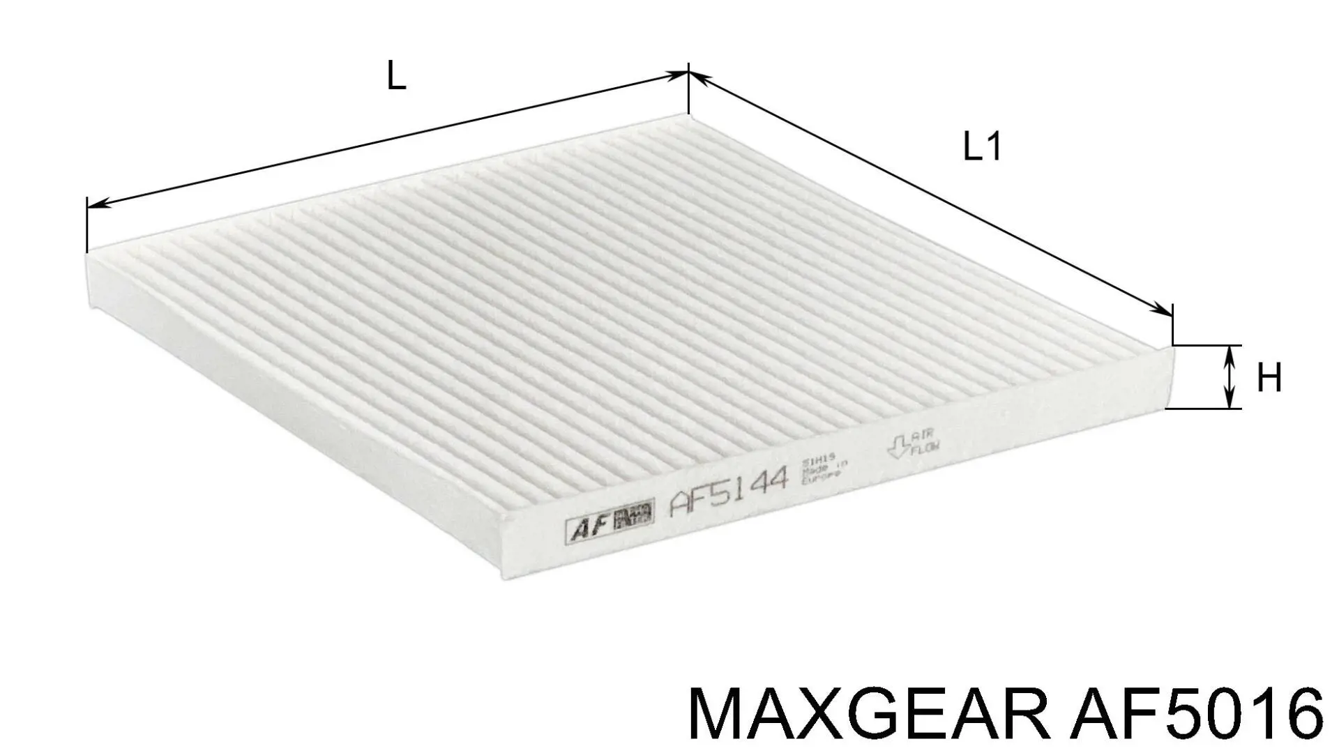 Элемент воздушного фильтра Maxgear AF5016 цена, от 12.74 USD