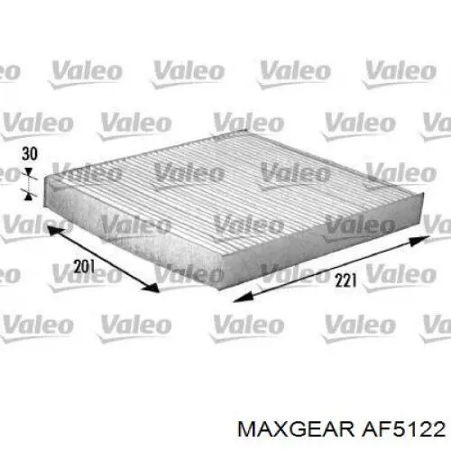 Фильтр воздушный Maxgear AF5122