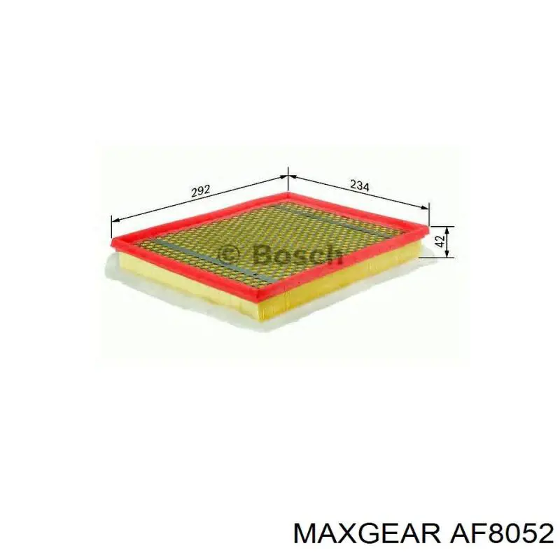 Воздушный фильтр AF8052 Maxgear