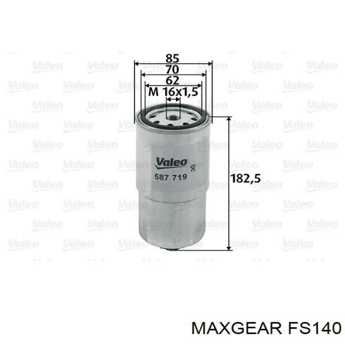 Датчик массового расхода воздуха Maxgear FS140 цена, от 32.80 USD