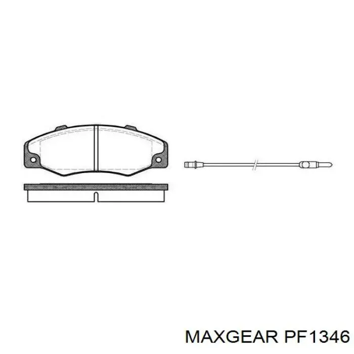PF1346 Maxgear Фильтр топлива