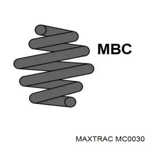 MC0030 Maxtrac пружина задняя