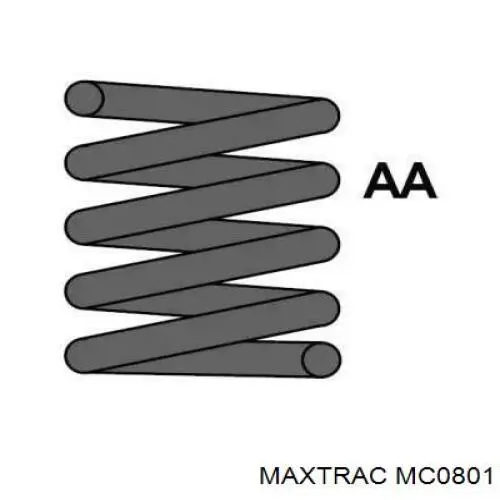 MC0801 Maxtrac mola traseira