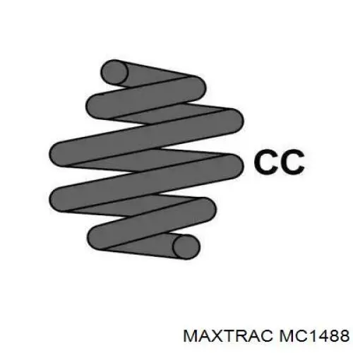 Передняя пружина MC1488 Maxtrac