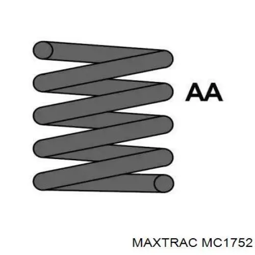 MC1752 Maxtrac пружина задняя