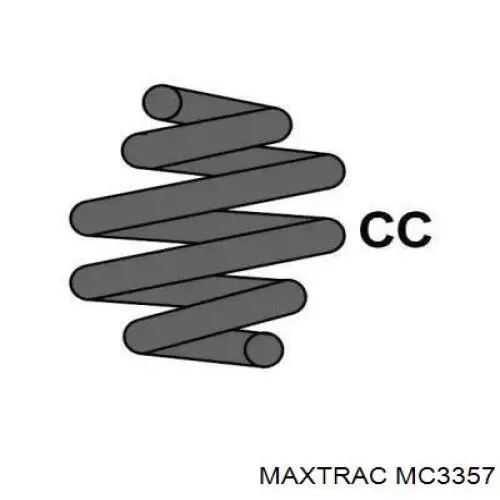MC3357 Maxtrac пружина передняя