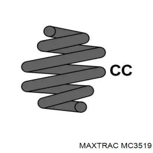 Передняя пружина MC3519 Maxtrac