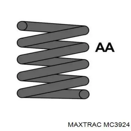 Передняя пружина MC3924 Maxtrac