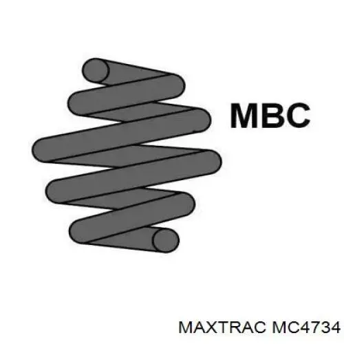 Задняя пружина MC4734 Maxtrac