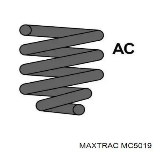 MC5019 Maxtrac пружина передняя