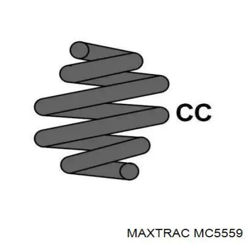 MC5559 Maxtrac mola dianteira
