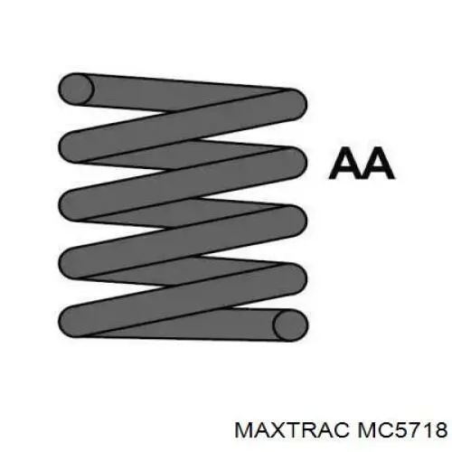 Задняя пружина MC5718 Maxtrac