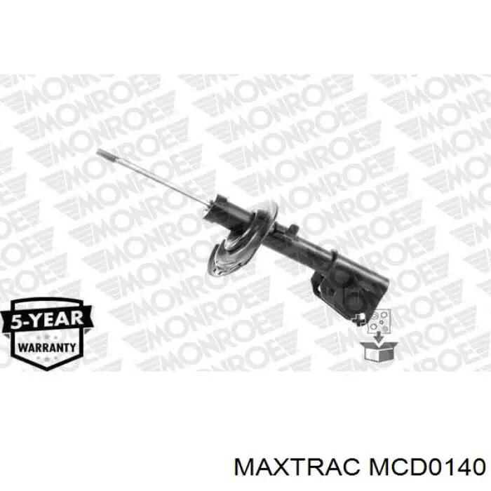 Amortiguador delantero MCD0140 Maxtrac