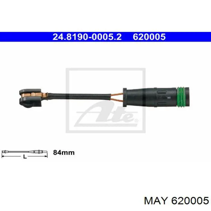 Диск сцепления 620005 MAY