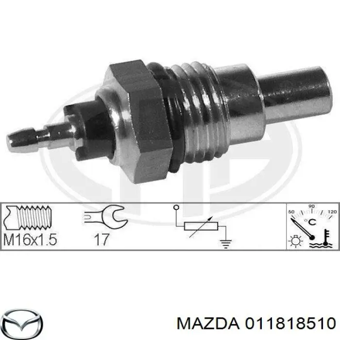 Купить 011818510 Mazda Термодатчик охлаждающей жидкости