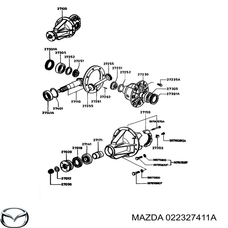  Mazda 022327411A цена, от 42.32 USD