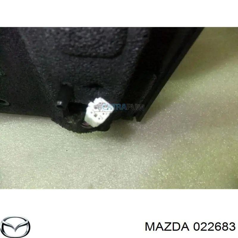 Левое боковое зеркало BBP36918ZE Mazda