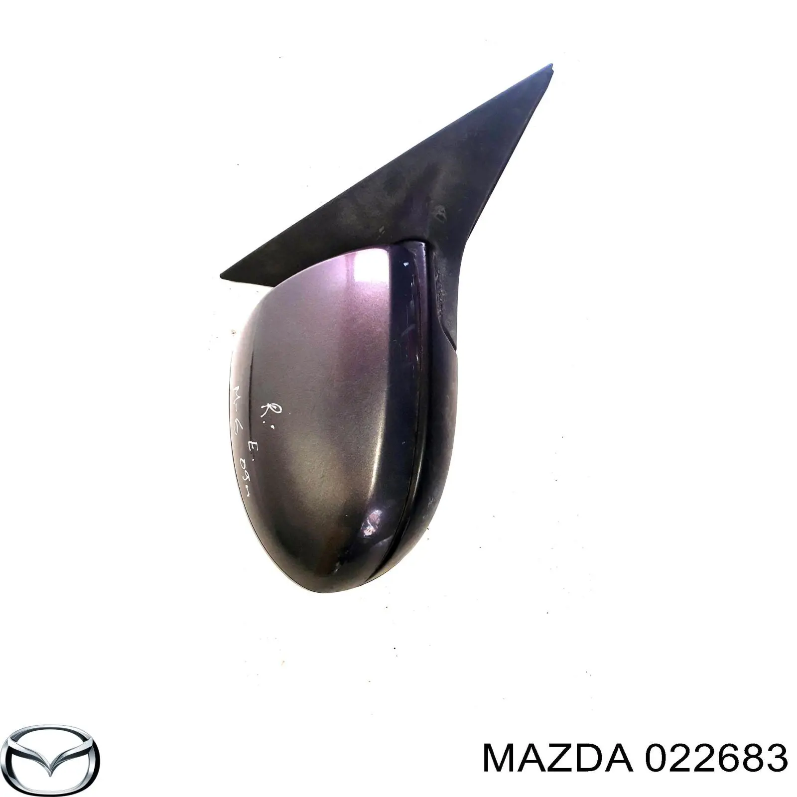 Зеркало левое Mazda 022683