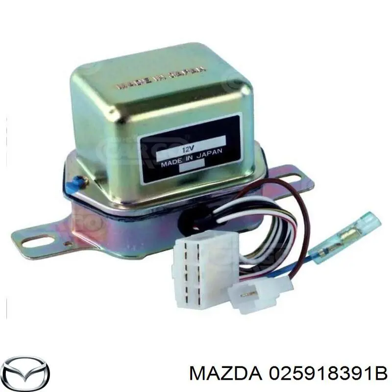 025918391B Mazda реле-регулятор генератора (реле зарядки)