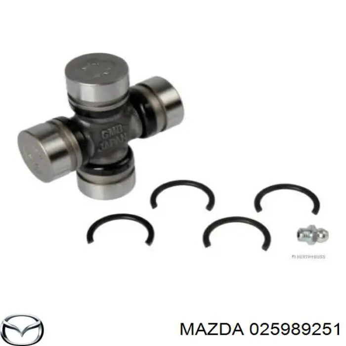 025989251 Mazda крестовина карданного вала заднего