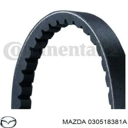 Correa trapezoidal 030518381A Mazda