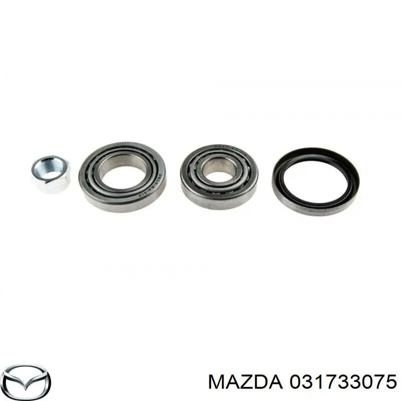 Подшипник ступицы задней наружный 031733075 Mazda