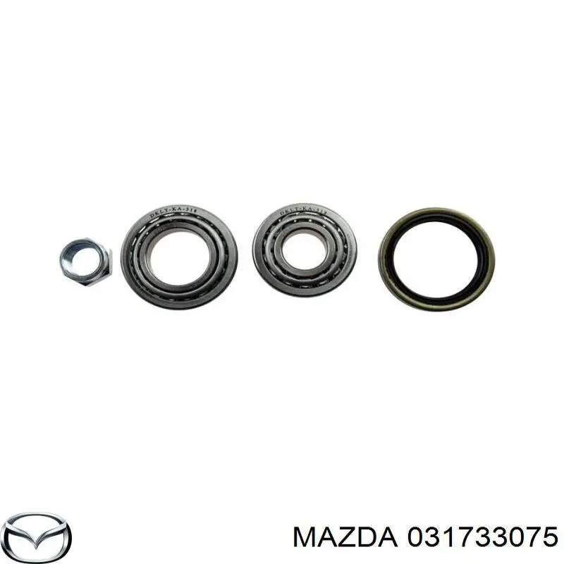 Подшипник ступицы задней, наружный Mazda 031733075