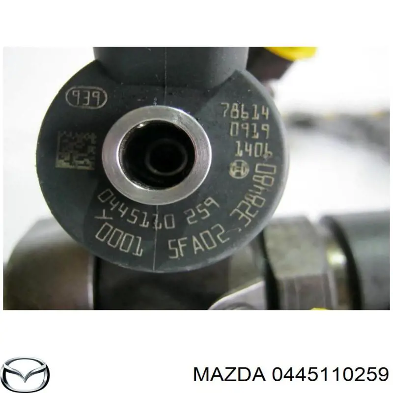 0445110259 Mazda injetor de injeção de combustível