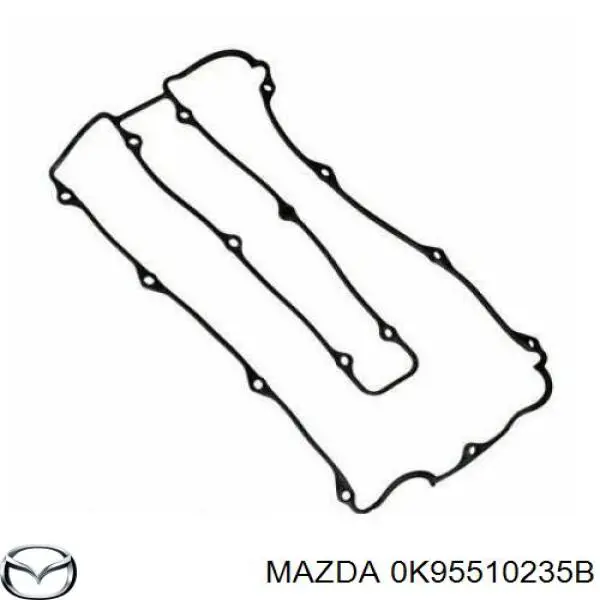 0K95510235B Mazda прокладка клапанной крышки