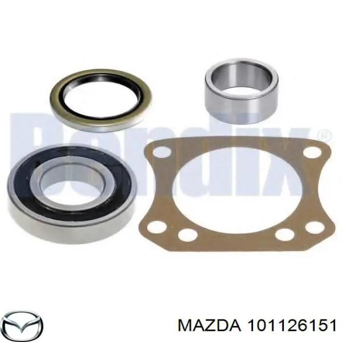 Подшипник задней ступицы 101126151 Mazda