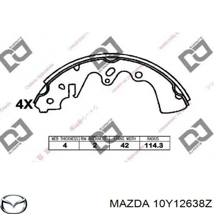  10Y12638Z Mazda