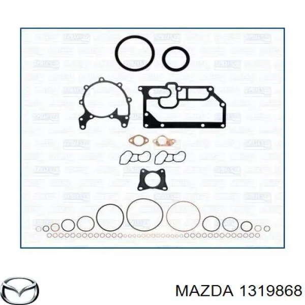 1319868 Mazda комплект прокладок двигателя верхний