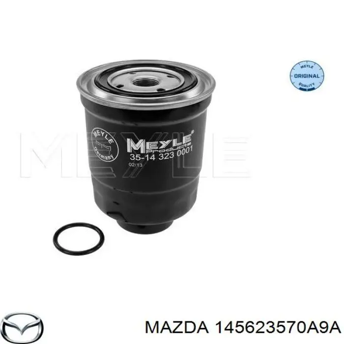 Фильтр тонкой очистки топлива Mazda 145623570A9A цена, от 8.31 USD
