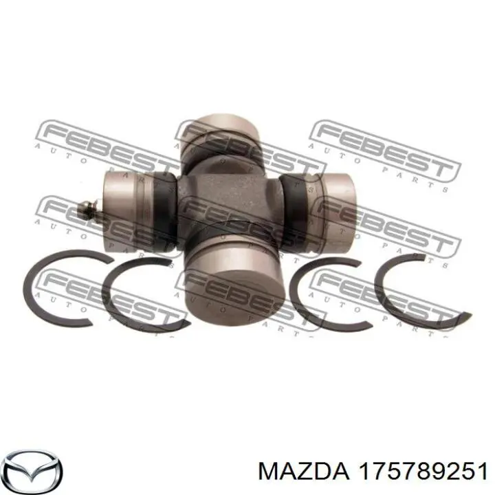 Крестовина карданного вала заднего Mazda 175789251
