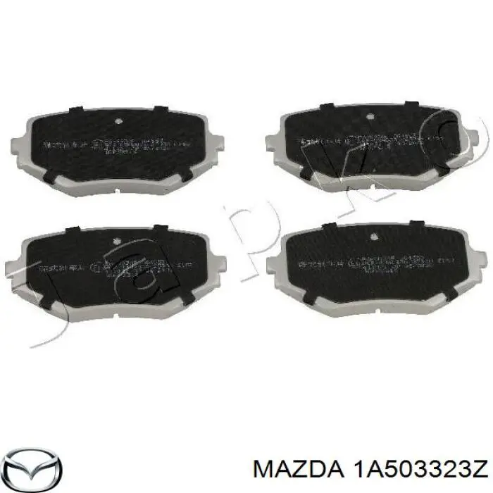 Pastillas de freno delanteras 1A503323Z Mazda