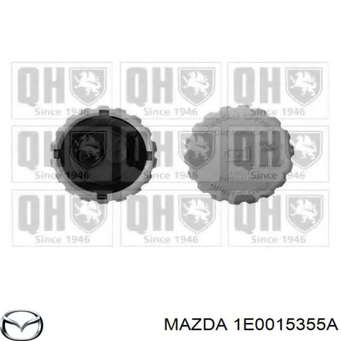1E0015355A Mazda крышка (пробка расширительного бачка)