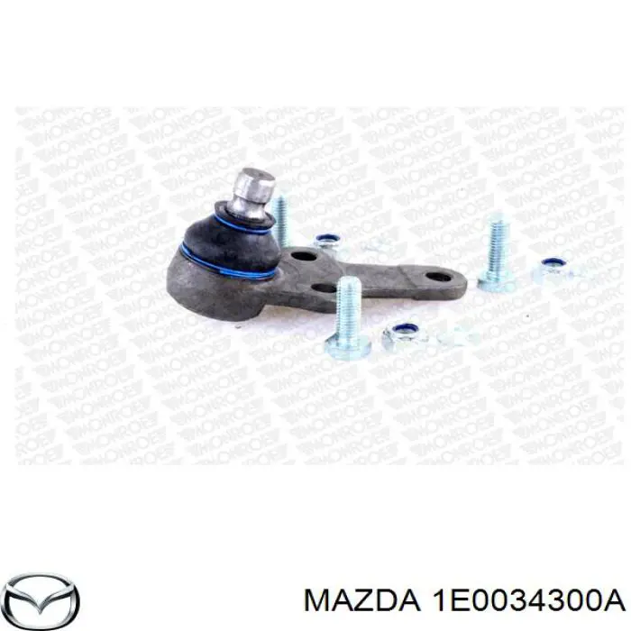1E00-34-300A Mazda рычаг передней подвески нижний правый