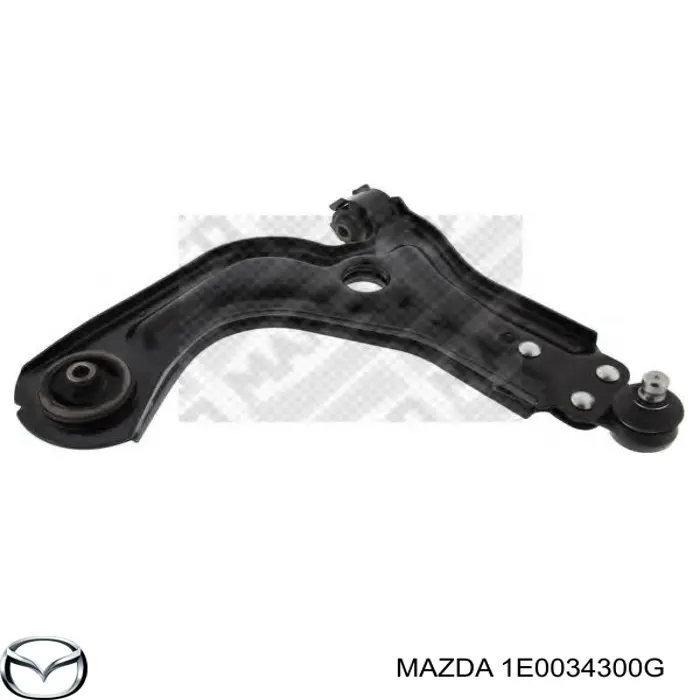 Рычаг передней подвески нижний правый 1E0034300G Mazda