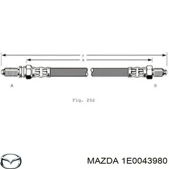 1E0043980 Mazda 