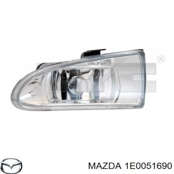 Фара противотуманная левая 1E0051690 Mazda