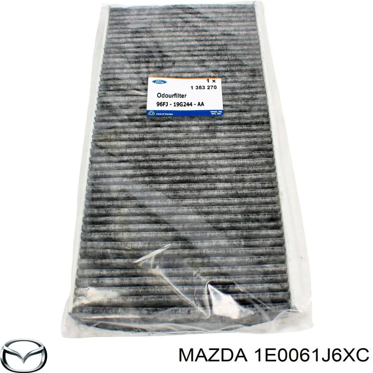 1E0061J6XC Mazda фильтр салона