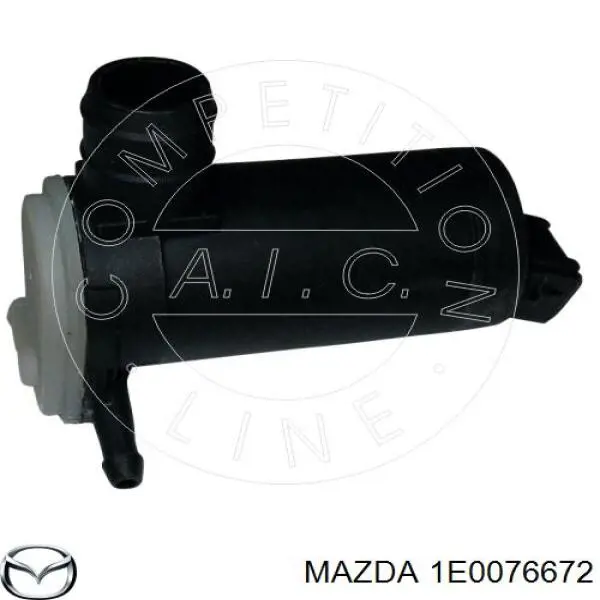 Насос-мотор омывателя стекла переднего/заднего 1E0076672 Mazda