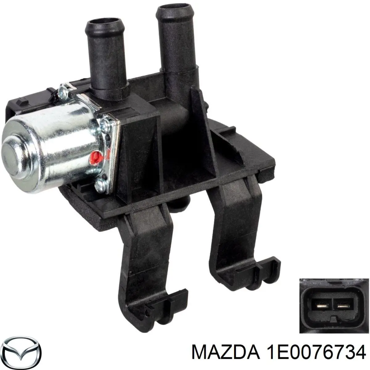 Купить 1E0076734 Mazda Кран печки