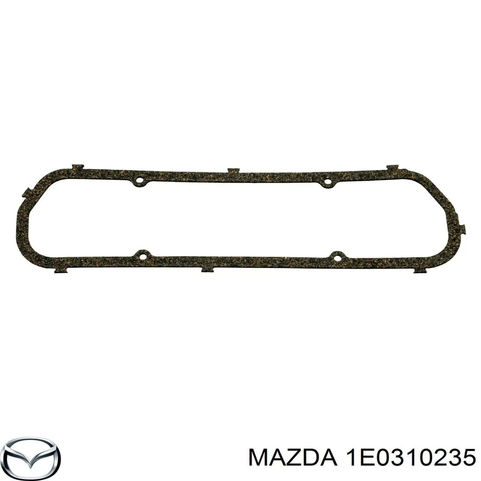 Прокладка клапанной крышки 1E0310235 Mazda