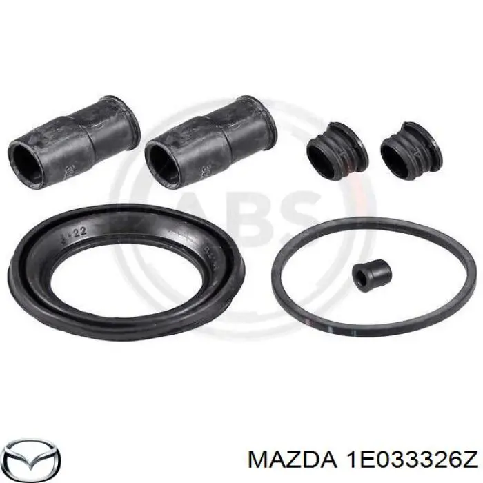 1E033326Z Mazda ремкомплект суппорта тормозного переднего