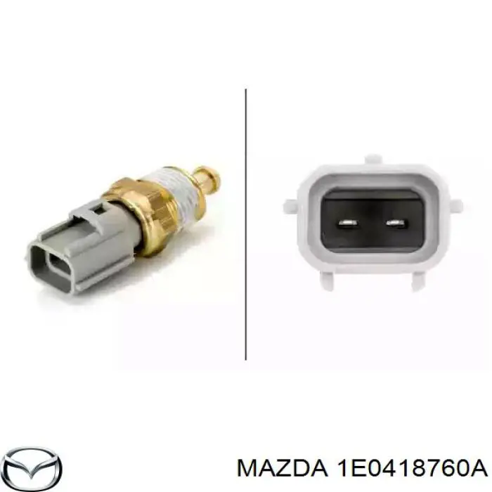 Датчик указателя температуры охлаждающей жидкости Mazda 1E0418760A цена, от 4.88 USD