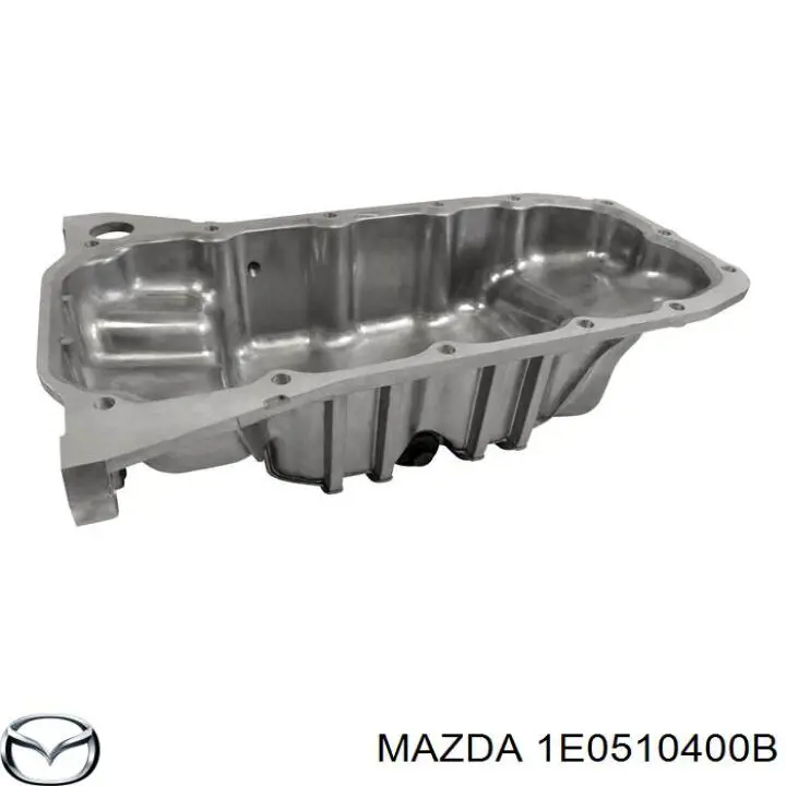 1E0510400B Mazda panela de óleo de cárter do motor
